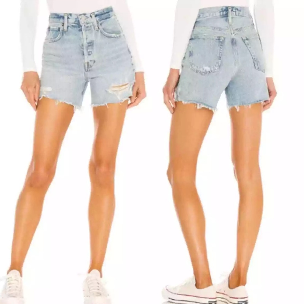 Riley Agolde Denim Shorts final sale